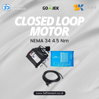 Closed Loop Stepper Motor NEMA 34 4.5 Nm with Driver Encoder Cable
